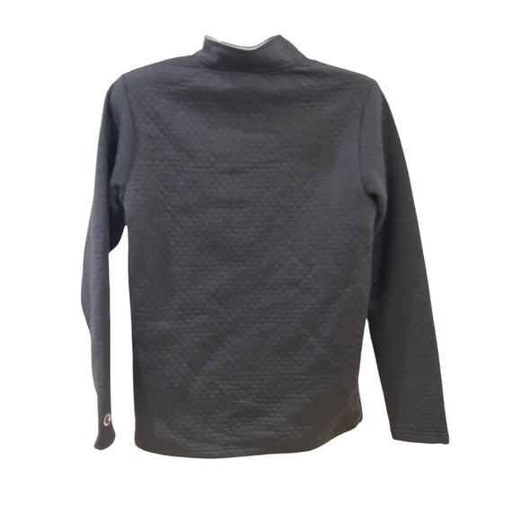 NWT Champion WVU Quilted 1/4 Zip Charcoal Jacket Men's size S - Picture 2 of 6